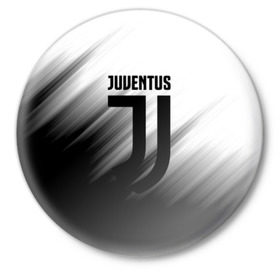 Значок с принтом JUVENTUS SPORT в Новосибирске,  металл | круглая форма, металлическая застежка в виде булавки | Тематика изображения на принте: cr7 | fc | football | football club | juve | juventus | ronaldo | sport | роналдо | спорт | спортивные | униформа | фирменные цвета | фк | футбол | футбольный клуб | ювентус