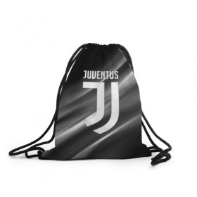 Рюкзак-мешок 3D с принтом JUVENTUS SPORT в Новосибирске, 100% полиэстер | плотность ткани — 200 г/м2, размер — 35 х 45 см; лямки — толстые шнурки, застежка на шнуровке, без карманов и подкладки | cr7 | fc | football | football club | juve | juventus | ronaldo | sport | роналдо | спорт | спортивные | униформа | фирменные цвета | фк | футбол | футбольный клуб | ювентус