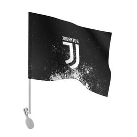 Флаг для автомобиля с принтом JUVENTUS SPORT в Новосибирске, 100% полиэстер | Размер: 30*21 см | cr7 | fc | football | football club | juve | juventus | ronaldo | sport | роналдо | спорт | спортивные | униформа | фирменные цвета | фк | футбол | футбольный клуб | ювентус