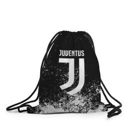 Рюкзак-мешок 3D с принтом JUVENTUS SPORT в Новосибирске, 100% полиэстер | плотность ткани — 200 г/м2, размер — 35 х 45 см; лямки — толстые шнурки, застежка на шнуровке, без карманов и подкладки | cr7 | fc | football | football club | juve | juventus | ronaldo | sport | роналдо | спорт | спортивные | униформа | фирменные цвета | фк | футбол | футбольный клуб | ювентус