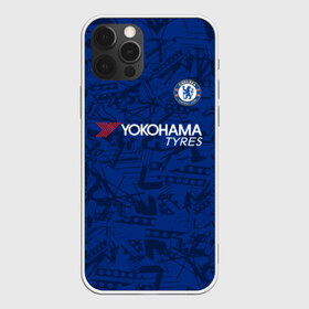 Чехол для iPhone 12 Pro Max с принтом Chelsea home 19-20 в Новосибирске, Силикон |  | champions league | chelsea | england | hazard | kante | азар | англия | канте | лига чемпионов | челси