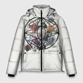 Мужская зимняя куртка 3D с принтом Imminence - Turn The Light On в Новосибирске, верх — 100% полиэстер; подкладка — 100% полиэстер; утеплитель — 100% полиэстер | длина ниже бедра, свободный силуэт Оверсайз. Есть воротник-стойка, отстегивающийся капюшон и ветрозащитная планка. 

Боковые карманы с листочкой на кнопках и внутренний карман на молнии. | album | cover | flowers | geometry | imminence | metal | metalcore | music | post hardcore | rock | геометрия | метал | музыка | обложка | рок | цветы
