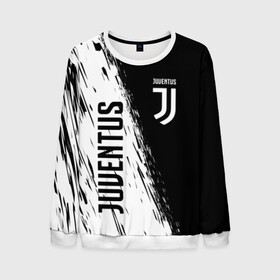 Мужской свитшот 3D с принтом JUVENTUS SPORT в Новосибирске, 100% полиэстер с мягким внутренним слоем | круглый вырез горловины, мягкая резинка на манжетах и поясе, свободная посадка по фигуре | cr7 | fc | football | football club | juve | juventus | ronaldo | sport | роналдо | спорт | спортивные | униформа | фирменные цвета | фк | футбол | футбольный клуб | ювентус