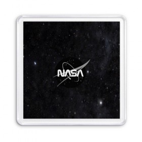 Магнит 55*55 с принтом NASA в Новосибирске, Пластик | Размер: 65*65 мм; Размер печати: 55*55 мм | galaxy | nasa | nebula | space | star | абстракция | вселенная | галактика | звезда | звезды | космический | наса | планеты