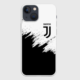 Чехол для iPhone 13 mini с принтом JUVENTUS SPORT в Новосибирске,  |  | black and white | cr7 | fc | football | football club | juve | juventus | ronaldo | sport | роналдо | спорт | спортивные | униформа | фирменные цвета | фк | футбол | футбольный клуб | черно белый | ювентус