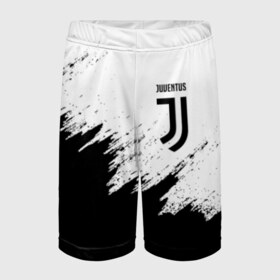 Детские спортивные шорты 3D с принтом JUVENTUS SPORT в Новосибирске,  100% полиэстер
 | пояс оформлен широкой мягкой резинкой, ткань тянется
 | Тематика изображения на принте: black and white | cr7 | fc | football | football club | juve | juventus | ronaldo | sport | роналдо | спорт | спортивные | униформа | фирменные цвета | фк | футбол | футбольный клуб | черно белый | ювентус