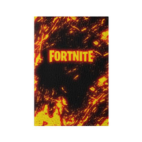 Обложка для паспорта матовая кожа с принтом FORTNITE FIRE STORM в Новосибирске, натуральная матовая кожа | размер 19,3 х 13,7 см; прозрачные пластиковые крепления | Тематика изображения на принте: 2019 | armor | armour | cybersport | esport | fire | flame | fortnite | game | llama | logo | броня | игра | киберспорт | лама | огонь | фиолетовый | фирменные цвета | фортнайт