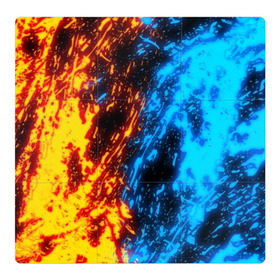 Магнитный плакат 3Х3 с принтом БИТВА ОГНЕЙ в Новосибирске, Полимерный материал с магнитным слоем | 9 деталей размером 9*9 см | battle | battle fire | bright | fire | heat | light | wildfire | битва | битва огней | искры | огненный | огонь | пламя | пожар
