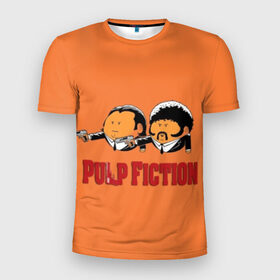 Мужская футболка 3D спортивная с принтом Pulp Fiction - Art 2 в Новосибирске, 100% полиэстер с улучшенными характеристиками | приталенный силуэт, круглая горловина, широкие плечи, сужается к линии бедра | art | film | movie | pulp fiction | tarantino | кино | криминальное чтиво | приколы | тарантино | фильмы