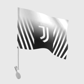 Флаг для автомобиля с принтом JUVENTUS в Новосибирске, 100% полиэстер | Размер: 30*21 см | cr7 | fc | football | football club | juve | juventus | ronaldo | sport | роналдо | спорт | спортивные | униформа | фирменные цвета | фк | футбол | футбольный клуб | ювентус