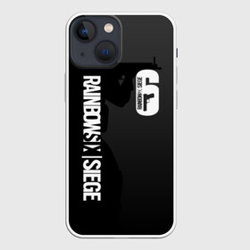 Чехол для iPhone 13 mini с принтом RAINBOW SIX | SIEGE в Новосибирске,  |  | 6 | cybersport | esport | logo | outbreak | pro league | rainbow | rainbow six siege | six | skell technology | team | tom clancys | киберспорт | лого | радуга осада