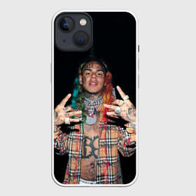 Чехол для iPhone 13 с принтом 69 в Новосибирске,  |  | 6ix9ine | bebe | daniel hernandez | rap | stoopid | tekashi | рэп | сикснайн | текаши