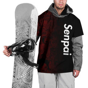 Накидка на куртку 3D с принтом Senpai (Ahegao) в Новосибирске, 100% полиэстер |  | 2 versia | ahegao | anime | manga | paint | red | sempai | senpai | sup | supreme | trend | white | аниме | белый | манга | семпай | сенпай | суп | суприм