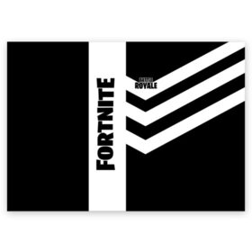 Поздравительная открытка с принтом Fortnite Battle Royale в Новосибирске, 100% бумага | плотность бумаги 280 г/м2, матовая, на обратной стороне линовка и место для марки
 | battle | fortnite | royale | save | the | world | битва | борьба | зомби | королевская | оружие | скины | стратегия | фортнайт