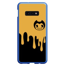 Чехол для Samsung S10E с принтом Bendy And The Ink Machine (37) в Новосибирске, Силикон | Область печати: задняя сторона чехла, без боковых панелей | bendy | bendy and the ink machine | devil | game | horror | ink | mask | бенди | бенди и чернильная машина | краска | чернила