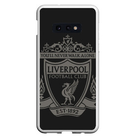 Чехол для Samsung S10E с принтом Liverpool - Classic EST 1892 в Новосибирске, Силикон | Область печати: задняя сторона чехла, без боковых панелей | 0x000000123 | liverpool | ливерпуль