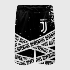 Детские спортивные шорты 3D с принтом JUVENTUS SPORT в Новосибирске,  100% полиэстер
 | пояс оформлен широкой мягкой резинкой, ткань тянется
 | cr7 | fc | football | football club | juve | juventus | ronaldo | sport | роналдо | спорт | спортивные | униформа | фирменные цвета | фк | футбол | футбольный клуб | ювентус