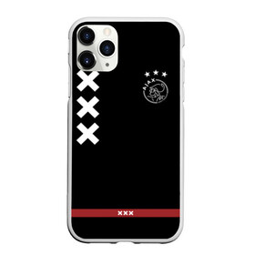 Чехол для iPhone 11 Pro матовый с принтом Ajax Amsterdam в Новосибирске, Силикон |  | ajax | амстердам | аякс | футбол