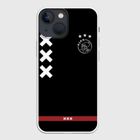 Чехол для iPhone 13 mini с принтом Ajax Amsterdam в Новосибирске,  |  | ajax | амстердам | аякс | футбол