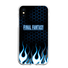 Чехол для iPhone XS Max матовый с принтом FINAL FANTASY в Новосибирске, Силикон | Область печати: задняя сторона чехла, без боковых панелей | fantasy 7 | fantasy x | fantasy xv | final fantasy | final fantasy 14 | final fantasy 7. | final fantasy xiii | final fantasy xiv | final fantasy xv | final x