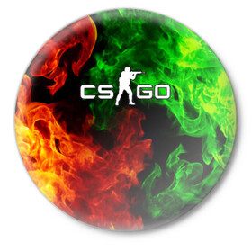 Значок с принтом CS:GO TOXIC FLAME в Новосибирске,  металл | круглая форма, металлическая застежка в виде булавки | Тематика изображения на принте: action | astralis | awp | counter strike | cs go | cs go global offensive | cybersport | faze clan | fire | flame | game | gamer | hyper beast | shooter | skin | team liquid | toxic | toxic flame | киберспорт | огонь | оружие | скины | токсик