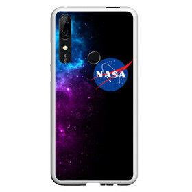 Чехол для Honor P Smart Z с принтом NASA (SPACE) 4 2 в Новосибирске, Силикон | Область печати: задняя сторона чехла, без боковых панелей | nasa | paint | space | звезды | космос | краска | наса | черная дыра