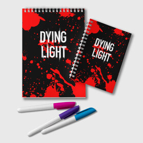 Блокнот с принтом Dying Light (1) в Новосибирске, 100% бумага | 48 листов, плотность листов — 60 г/м2, плотность картонной обложки — 250 г/м2. Листы скреплены удобной пружинной спиралью. Цвет линий — светло-серый
 | Тематика изображения на принте: dead | dying | dying light | game | light | zombi | дай лайт | зомби | игра