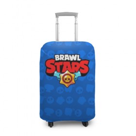 Чехол для чемодана 3D с принтом Brawl Stars 12 в Новосибирске, 86% полиэфир, 14% спандекс | двустороннее нанесение принта, прорези для ручек и колес | android | brawl | brawl stars | clash | clash royale | game | royale | stars | андроид | игра | мобильные игры