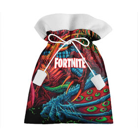 Подарочный 3D мешок с принтом FORTNITE HYPERBEAST в Новосибирске, 100% полиэстер | Размер: 29*39 см | Тематика изображения на принте: battle royale | fortnite | fortnite battle royale | futuresynth | game | outrun | retrowave | synth | synthwave | игры | ретровейв | синтвейв | фортнайт