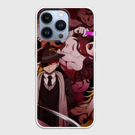 Чехол для iPhone 13 Pro с принтом danganronpa perso в Новосибирске,  |  | anime | bear | black  white | danganronpa | danganronpa monokid | kurokuma | monokuma | monotaro | rabbit | school | shirokuma | аниме | главарь | монокума | персонажи | чёрно белый | школа