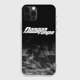 Чехол для iPhone 12 Pro Max с принтом DANGANRONPA в Новосибирске, Силикон |  | Тематика изображения на принте: anime | bear | black  white | danganronpa | danganronpa monokid | kurokuma | monokuma | monotaro | rabbit | school | shirokuma | textura | аниме | главарь | монокума | текстура | чёрно белый | школа