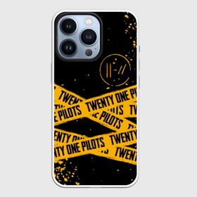 Чехол для iPhone 13 Pro с принтом TWENTY ONE PILOTS в Новосибирске,  |  | Тематика изображения на принте: 21 pilots | 21p | music | rock | top | trench | twenty one pilots | группа | музыка | рок