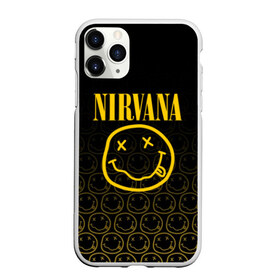 Чехол для iPhone 11 Pro матовый с принтом NIRVANA в Новосибирске, Силикон |  | music | nirvana | rip smile | rock | smile | группа | курт кобейн | музыка | нирвана | рок | смайл