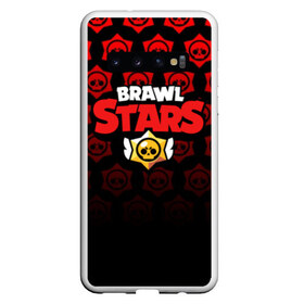 Чехол для Samsung Galaxy S10 с принтом BRAWL STARS в Новосибирске, Силикон | Область печати: задняя сторона чехла, без боковых панелей | 8 bit | 8 бит | bibi | brawl stars | crow | el brown | leon | leon shark | max | mr.p | sally leon | shark | stars | virus | werewolf | акула | биби | вирус | ворон | леон | оборотень | пингвин