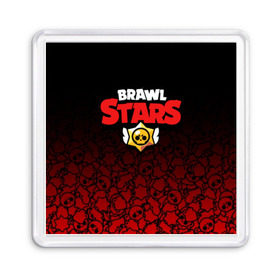 Магнит 55*55 с принтом BRAWL STARS в Новосибирске, Пластик | Размер: 65*65 мм; Размер печати: 55*55 мм | android | brawl stars | games | mobile game | stars | игры | мобильные игры