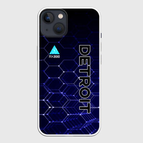 Чехол для iPhone 13 с принтом DETROIT RK800 в Новосибирске,  |  | android | detroit | detroit: become human | deviant | game | gamer | kara | markus | андроид | броня | девиант | детройт | игра | игры | коннор | маркус | соты | технологии