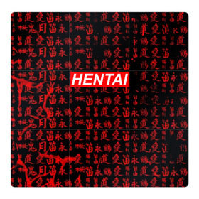 Магнитный плакат 3Х3 с принтом HENTAI в Новосибирске, Полимерный материал с магнитным слоем | 9 деталей размером 9*9 см | Тематика изображения на принте: ahegao | anime | kawai | kowai | oppai | otaku | senpai | sugoi | waifu | yandere | аниме | ахегао | ковай | культура | отаку | сенпай | тренд | яндере