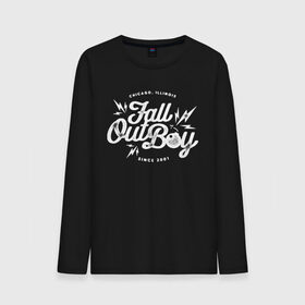 Мужской лонгслив хлопок с принтом Fall Out Boy в Новосибирске, 100% хлопок |  | fall out boy | fallout | falloutboy | группа | музыка | панк | рок | фолаутбой