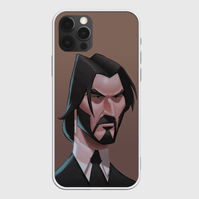 Чехол для iPhone 12 Pro Max с принтом Фортнайт Уик в Новосибирске, Силикон |  | john wick 3 | keanu reeves | parabellum | джон вик | джон уик 3 | киану ривз | фортнайт