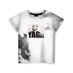 Детская футболка 3D с принтом Baba Yaga в Новосибирске, 100% гипоаллергенный полиэфир | прямой крой, круглый вырез горловины, длина до линии бедер, чуть спущенное плечо, ткань немного тянется | 2 | 3 | baba yaga | dog | john wick | keanu | puppy | reeves | баба яга | бабаяга | джон вик | джон уик | джонвик | джонуик | киану ривз | кино | собака | фильм