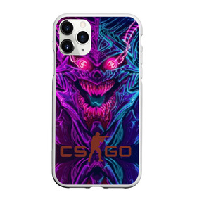 Чехол для iPhone 11 Pro Max матовый с принтом CS GO Hyper Beast в Новосибирске, Силикон |  | Тематика изображения на принте: 2019 | computer game | counter strike | cs | cs go | csgo | dota | dota2 | game | howl | hyperbeast | warning | автомат | вой | го | игрок | компьютерная игра | контр страйк | контра | кс | оружие | турнир