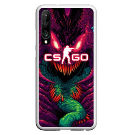 Чехол для Honor P30 с принтом CS GO Hyper Beast в Новосибирске, Силикон | Область печати: задняя сторона чехла, без боковых панелей | 2019 | computer game | counter strike | cs | cs go | csgo | dota | dota2 | game | howl | hyperbeast | warning | автомат | вой | го | игрок | компьютерная игра | контр страйк | контра | кс | оружие | турнир