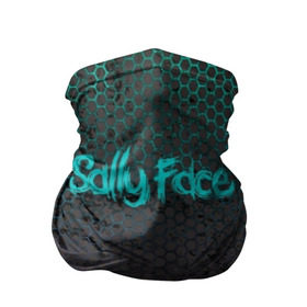 Бандана-труба 3D с принтом Sally Face (Соты). в Новосибирске, 100% полиэстер, ткань с особыми свойствами — Activecool | плотность 150‒180 г/м2; хорошо тянется, но сохраняет форму | Тематика изображения на принте: face | game | horror | larry | sally | sally face | sanity s fall | игра | ларри | мальчик с протезом | салли | салли фейс | ужасы