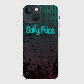 Чехол для iPhone 13 mini с принтом SALLY FACE. в Новосибирске,  |  | face | game | horror | larry | sally | sally face | sanity s fall | игра | ларри | мальчик с протезом | салли | салли фейс | ужасы