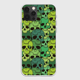 Чехол для iPhone 12 Pro Max с принтом Зеленые черепа в Новосибирске, Силикон |  | Тематика изображения на принте: anger | black | death | drawing | green | horror | illustration | lime | look | marsh | scary | skull | terrible | болотный | взгляд | зеленый | злость | иллюстрация | рисунок | салатовый | страшный | ужас | ужасный | черепа | черный