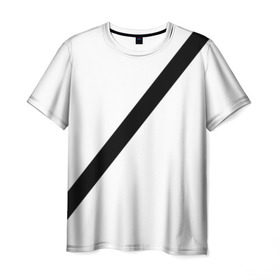 Мужская футболка 3D с принтом Пристегнутый ремень в Новосибирске, 100% полиэфир | прямой крой, круглый вырез горловины, длина до линии бедер | авто | автомобили | машина | пристегнутый ремень | ремень | транспорт