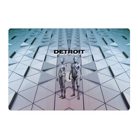 Магнитный плакат 3Х2 с принтом Detroit: Вecome Human в Новосибирске, Полимерный материал с магнитным слоем | 6 деталей размером 9*9 см | 3d | cтать человеком | detroit city | detroit: вecome human | игра | интерактивная | квест | кинематограф | приключения | франция