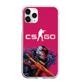 Чехол для iPhone 11 Pro матовый с принтом CS GO Hyper Beast в Новосибирске, Силикон |  | Тематика изображения на принте: 2019 | computer game | counter strike | cs | cs go | csgo | dota | dota2 | game | howl | hyperbeast | warning | автомат | вой | го | игрок | компьютерная игра | контр страйк | контра | кс | оружие | турнир