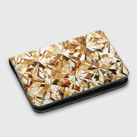 Картхолдер с принтом с принтом Желтые бриллианты в Новосибирске, натуральная матовая кожа | размер 7,3 х 10 см; кардхолдер имеет 4 кармана для карт; | cut | diamond | gem | glitter | gold | jewel | kaleidoscope | luxury | shine | sparkle | white | yellow | алмаз | белый | блеск | бриллиант | диамант | драгоценность | драгоценный камень | желтый | золотой | калейдоскоп | люкс | огранка