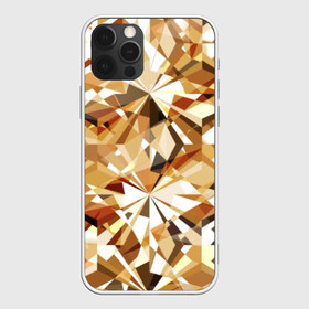 Чехол для iPhone 12 Pro Max с принтом Желтые бриллианты в Новосибирске, Силикон |  | cut | diamond | gem | glitter | gold | jewel | kaleidoscope | luxury | shine | sparkle | white | yellow | алмаз | белый | блеск | бриллиант | диамант | драгоценность | драгоценный камень | желтый | золотой | калейдоскоп | люкс | огранка